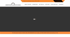 Desktop Screenshot of metmuseum.ph